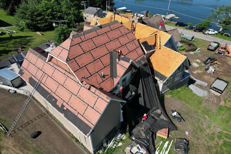 Rail Roofing Construction project in Washington County PA — photo 1