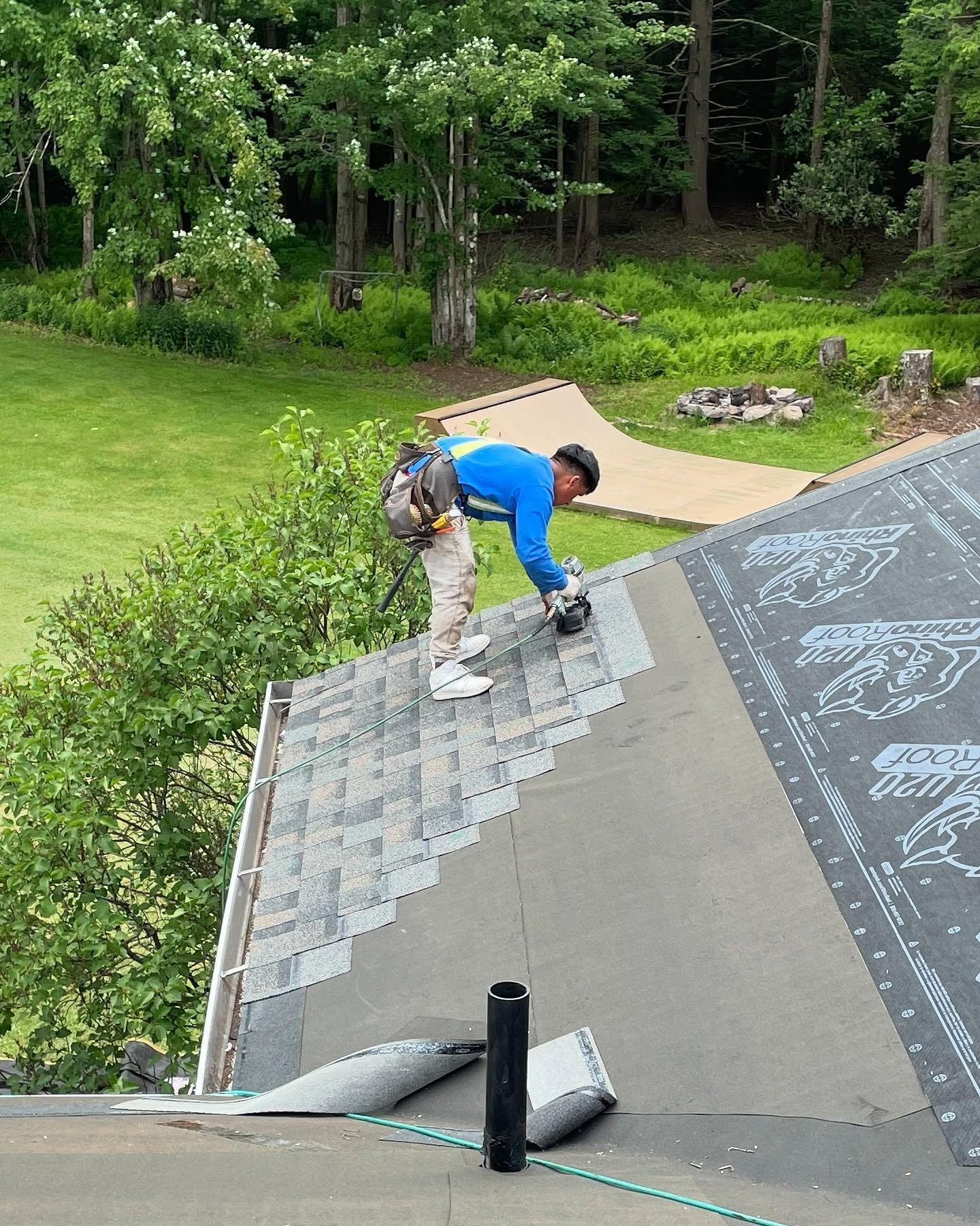Rail Roofing Construction team at work in Washington County PA