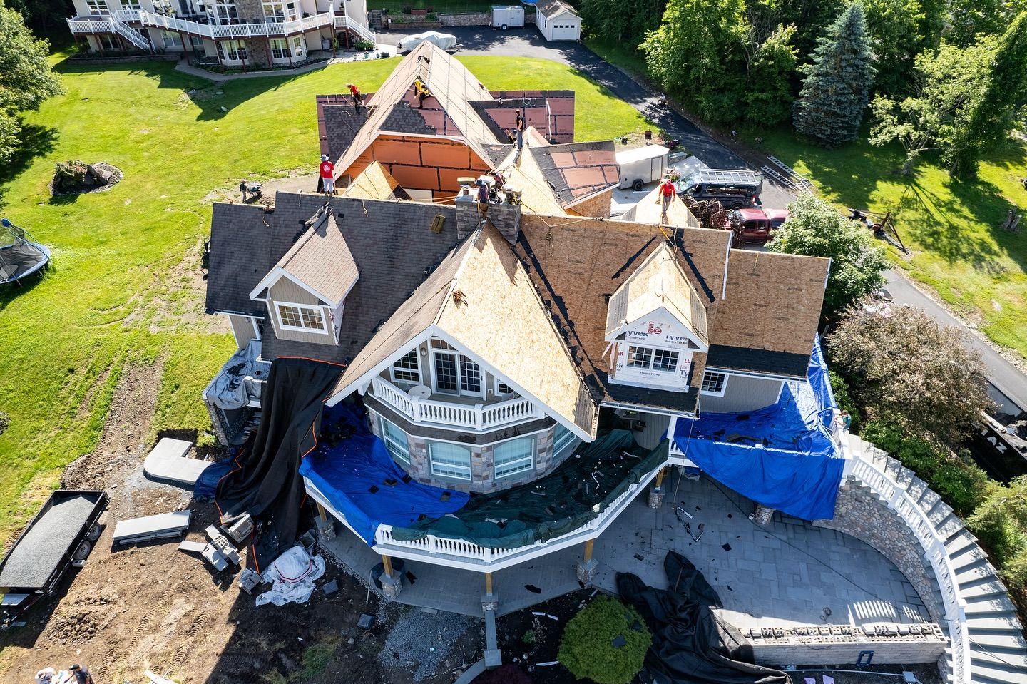 Rail Roofing Construction team in Washington County PA